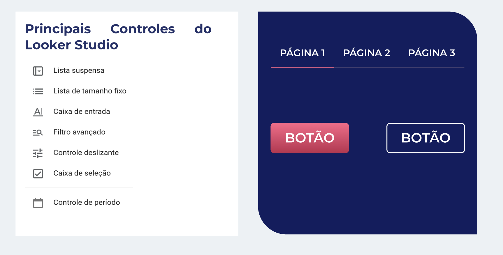 Dicas para criar um dashboard interativo com botões e links