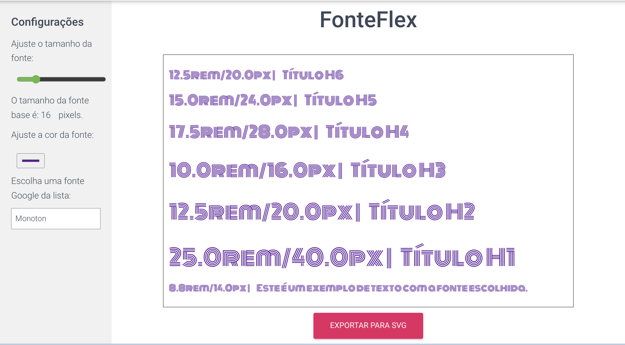 FonteFlex