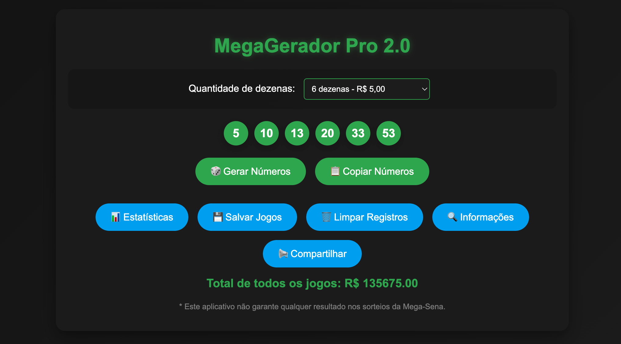 Mega Gerador Pro 2.0