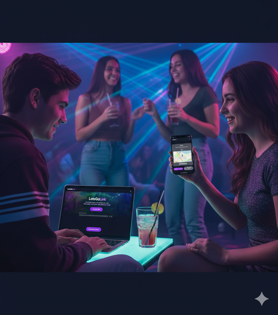 LetsGoLink: A App Grátis e Rápida que Vai Revolucionar Seus Convites de Festa!