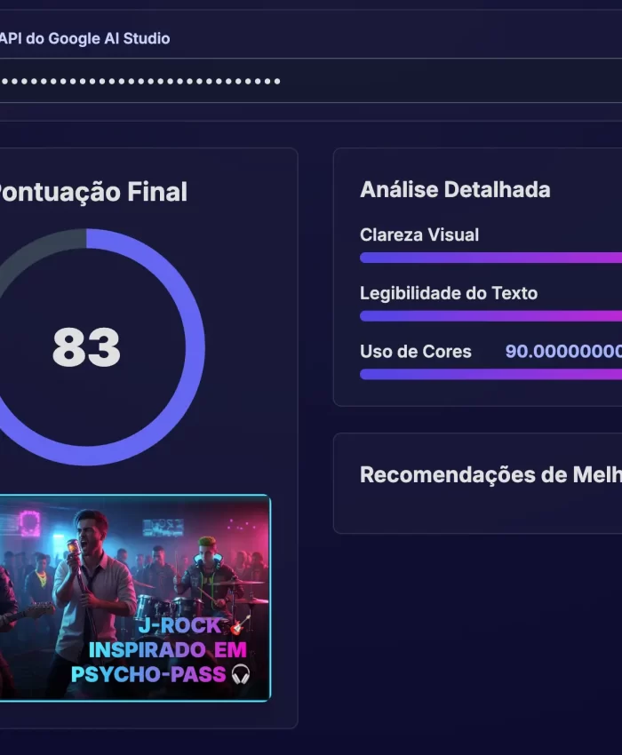 Thumbalyzer: A IA Gratuita que Transforma Suas Thumbnails em Ímãs de Cliques