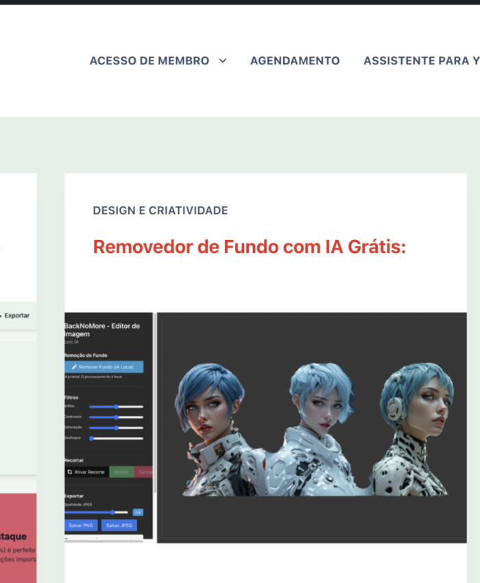 Descubra um Universo de Design, IA e Criatividade no Blog Moisés Rabelo!