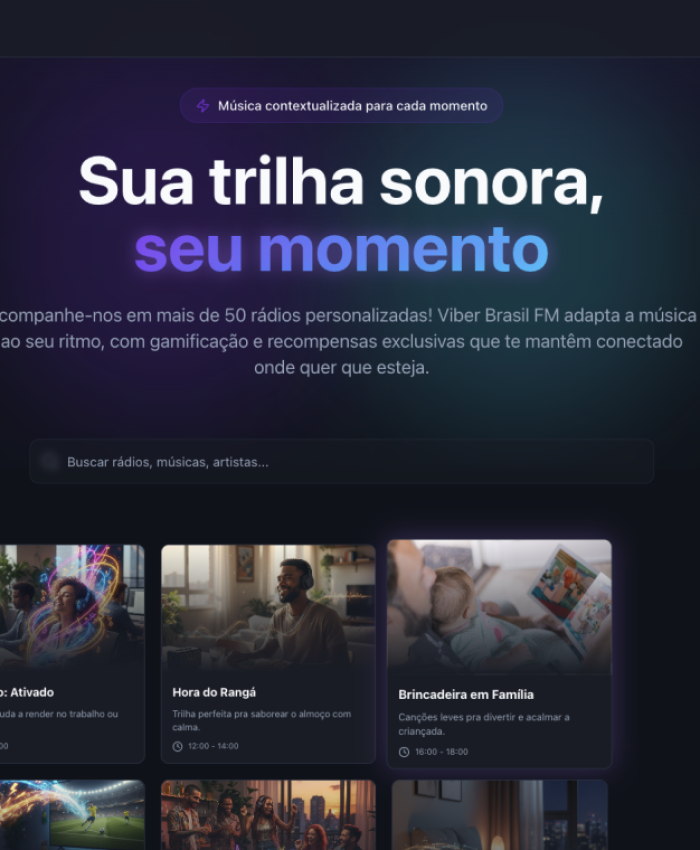 Descubra Viber Brasil FM: Sua Trilha Sonora Personalizada para Cada Momento do Dia!