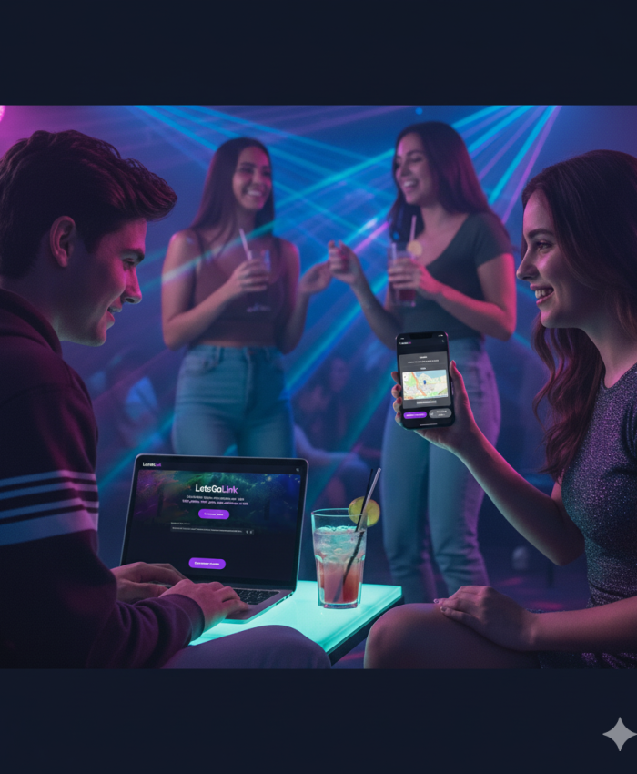 LetsGoLink: A App Grátis e Rápida que Vai Revolucionar Seus Convites de Festa!