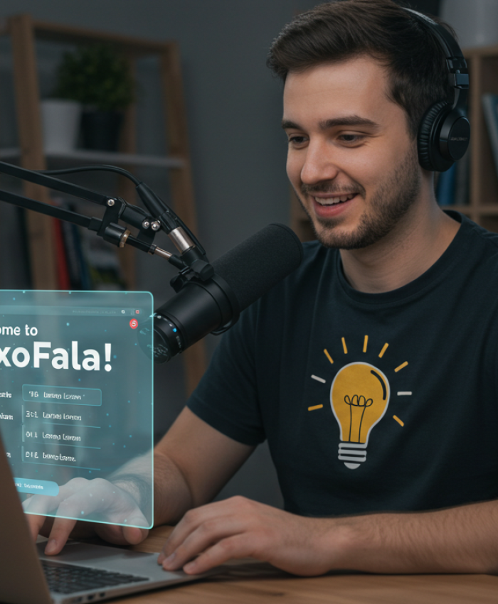 🎤 FluxoFala: O Teleprompter Inteligente com Câmera, Voz e Gravação – Direto do Navegador e 100% Gratuito